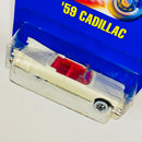 1991 Hot Wheels 59 Cadillac 154 blanco WW Primera Edición