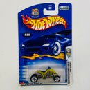 2003 Hot Wheels First Editions Sand Stinger 038 verde metálico 5SP base ZAMAC Primera Edición