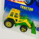 1997 Hot Wheels Tractor 145 amarillo CT con SB