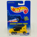 1996 Hot Wheels Oshkosh Cement Mixer 269 amarillo 7SP