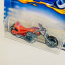 2000 Hot Wheels First Editions Blast Lane 096 naranja metálico MC3 base ZAMAC Primera Edición