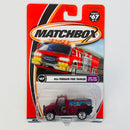 2002 Matchbox Kids Cars of the Year All Terrain Fire Tanker rojo Bombero Primera Edición