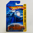 2007 Hot Wheels New Models Chevy Silverado naranja metálico OH5 Primera Edición - Incluye Moto Extraíble