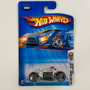 2004 Hot Wheels First Editions Dodge Tomahawk 080 plata TMHK base ZAMAC Primera Edición