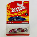 2005 Hot Wheels Classics Series 1 Pit Cruiser rojo spectraflame MC3 base ZAMAC