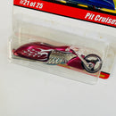 2005 Hot Wheels Classics Series 1 Pit Cruiser rojo spectraflame MC3 base ZAMAC
