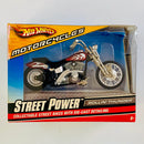 2008 Hot Wheels Motorcycles 1:18 Street Power Rollin Thunder - Escala 1:18 - Detalle Caja