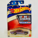 2020 Hot Wheels Walmart Exclusive Stars & Stripes 64 Pontiac GTO rojo metálico PR5
