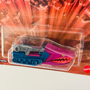 2022 Hot Wheels Premium Entertainment Masters of the Universe He-Man Land Shark morado con azul MC1 con 5SP Base Metal