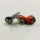 2000 Hot Wheels ERROR de FÁBRICA First Editions Blast Lane 096 naranja metálico MC3 base ZAMAC Primera Edición - Aros Negros - Loose/Suelto
