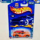 2002 Hot Wheels Red Lines Series Colección Set de 4 - 32 Ford Lil' Coffin The Demon, Classic 32 Ford Vicky, Side Kick, Chevy Nomad