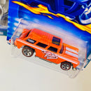 2002 Hot Wheels Red Lines Series Colección Set de 4 - 32 Ford Lil' Coffin The Demon, Classic 32 Ford Vicky, Side Kick, Chevy Nomad