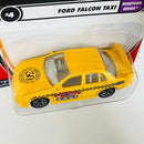 2002 Matchbox CHASE de Edición Limitada 1/10,000 50th Anniversary Hometown Heroes Ford Falcon Taxi amarillo