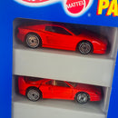1994 Hot Wheels Ferrari 5 Pack Set de 5 - Ferrari Testarossa, Ferrari F40, Ferrari 308, Ferrari 348, Ferrari 250