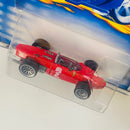 2001 Hot Wheels First Editions Ferrari 156 050 rojo LW base ZAMAC Primera Edición
