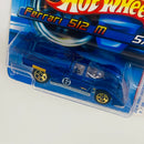 2006 Hot Wheels New Models Ferrari 512 M azul 5SP Primera Edición