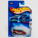 2004 Hot Wheels First Editions Super Gnat 088 naranja metálico 10SP base ZAMAC Primera Edición