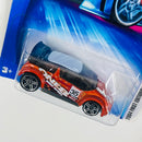 2004 Hot Wheels First Editions Super Gnat 088 naranja metálico 10SP base ZAMAC Primera Edición