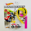 2020 Hot Wheels Mario Kart Princess Peach P-Wing blanco MK Base Metal
