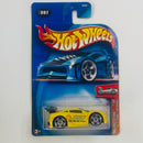2004 Hot Wheels First Editions Tooned Ferrari 360 Modena amarillo Shell Primera Edición