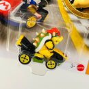 2026 Hot Wheels Mario Kart Bowser Standard Kart negro MK Base Metal