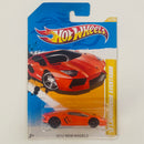 2012 Hot Wheels New Models 12 Lamborghini Aventador LP 700-4 naranja arancio argos PR5 Primera Edición