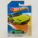 2011 Hot Wheels New Models Lamborghini Gallardo LP 570-4 Superleggera verde PR5 Primera Edición
