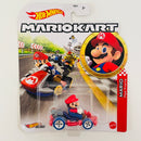 2021 Hot Wheels Mario Kart Mario Pipe Frame rojo MK Base Metal