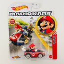 2021 Hot Wheels Mario Kart Mario Wild Wing rojo MK Base Metal