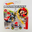 2021 Hot Wheels Mario Kart Mario Circuit Special blanco MK Base Metal