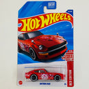 2025 Hot Wheels Red Edition Target Exclusive Datsun 240Z Nissan rojo con flores sakura J5