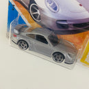 2010 Hot Wheels HW Premiere Porsche 911 GT2 plata metálico PR5 Primera Edición
