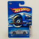 2006 Hot Wheels First Editions Porsche Carrera GT plata OH5 Primera Edición