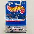 1999 Hot Wheels First Editions Porsche 911 GT1-98 blanco LW Primera Edición