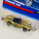 1998 Hot Wheels Ferrari 250 866 dorado metálico LW