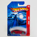 2007 Hot Wheels Code Car Aston Martin V8 Vantage rojo metálico PR5