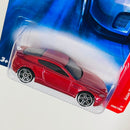 2007 Hot Wheels Code Car Aston Martin V8 Vantage rojo metálico PR5