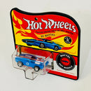 2017 Hot Wheels World's Smallest 1:180 Rodger Dodger azul 5SP Primera Edición