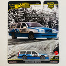 2025 Hot Wheels Premium Car Culture Fast Wagons Volvo 850 Estate blanco Llantas de Goma RR
