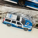 2025 Hot Wheels Premium Car Culture Fast Wagons Volvo 850 Estate blanco Llantas de Goma RR