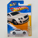 2012 Hot Wheels New Models Bentley Continental Supersports blanco J5 Primera Edición