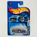 2003 Hot Wheels Track Aces Ford GT-40 176 gris metálico 5SP