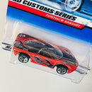 2000 Hot Wheels CD Customs Series Pontiac Banshee naranja metálico 5DOT base ZAMAC