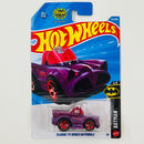 2026 Hot Wheels Batman Classic TV Series Batmobile morado metálico 5SP