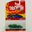 2006 Hot Wheels Classics Series 2 Ford GT-40 verde spectraflame Goodyear 5SP