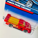 2000 Hot Wheels Pikes Peak Tacoma Toyota rojo 3SP