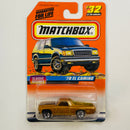 1998 Matchbox Classic Decades 70 El Camino Chevrolet 32 dorado metálico