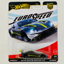 2025 Hot Wheels Car Culture Eurospeed Aston Martin Vantage GTE gris metálico Llantas de Goma RR