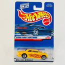 2000 Hot Wheels First Editions Shoe Box 1949 Ford Custom Club Coupe amarillo LW Primera Edición