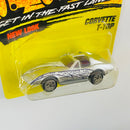 1996 Matchbox Super Fast Corvette T-Top 58 plata
